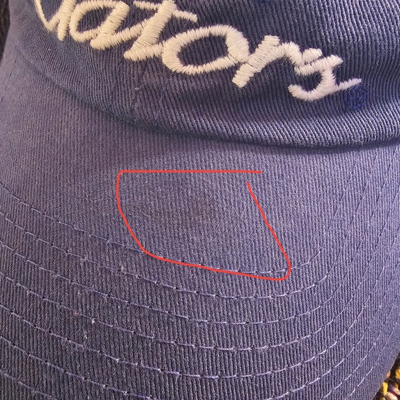 Florida‎ Gators Football Vintage Strapback Blue Orange Y2k Hat Cap - Picture 9 of 12